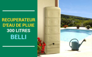 recuperateur d eau belli 300l