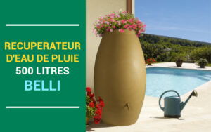 recuperateur d eau belli 500l