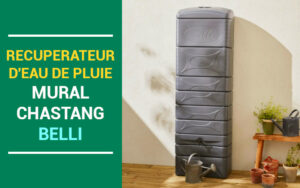 récupérateur d'eau mural chastang 300l